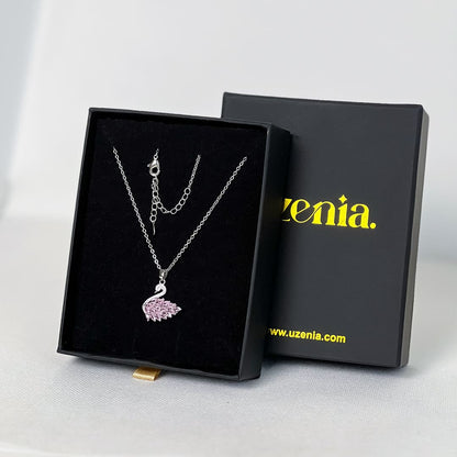 Cygelle 🦢 | Swan Necklace Pendant | Uzenia