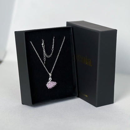 Cygelle 🦢 | Swan Necklace Pendant | Uzenia
