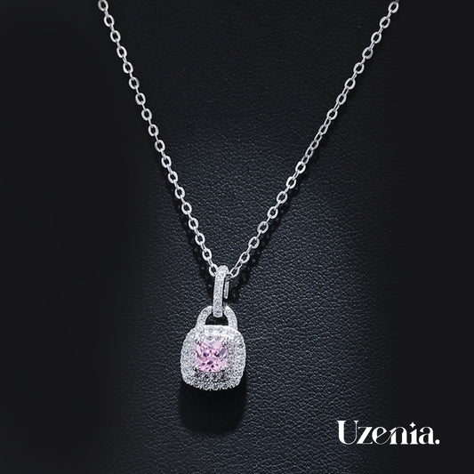 Zelock | Lock Pendant Necklace | Uzenia