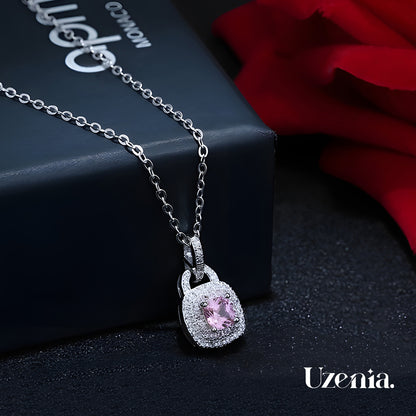 Zelock | Lock Pendant Necklace | Uzenia