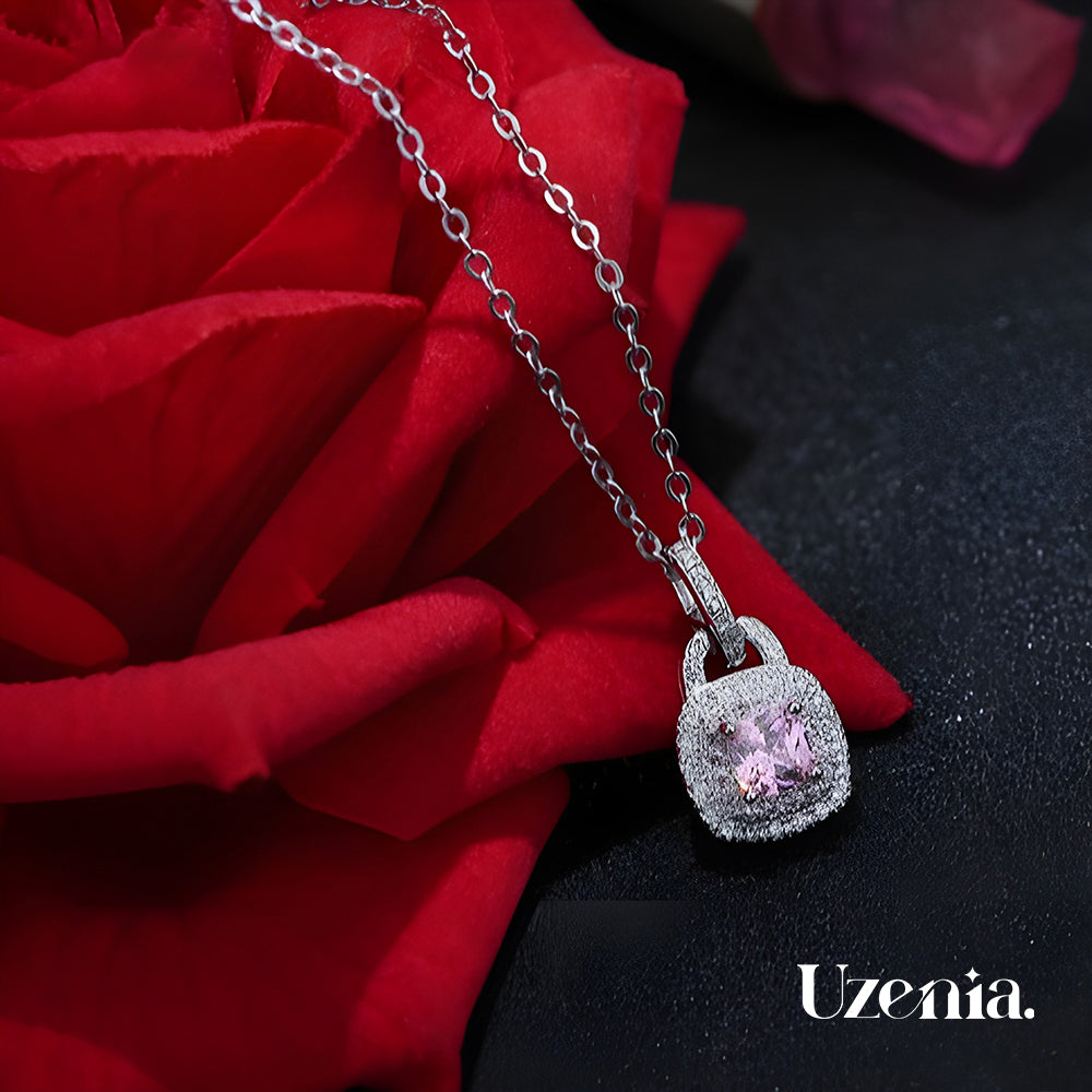 Zelock | Lock Pendant Necklace | Uzenia